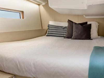 Cabin on Moorings 42.3 Exclusive, a Beneteau Oceanis 40.1 sailboat at Marigot, France