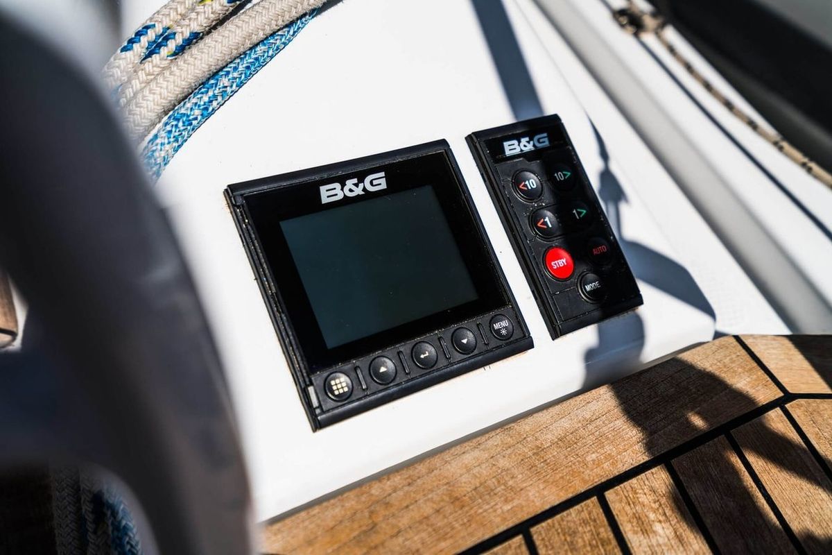Kami, a Hanse Yachts Hanse 345 sailboat at Roses, Spain