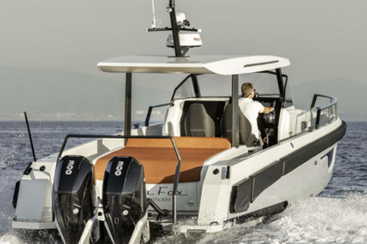 Exterior view of Samba, a Gulet Motorboat motorboat at La Spezia, Italy