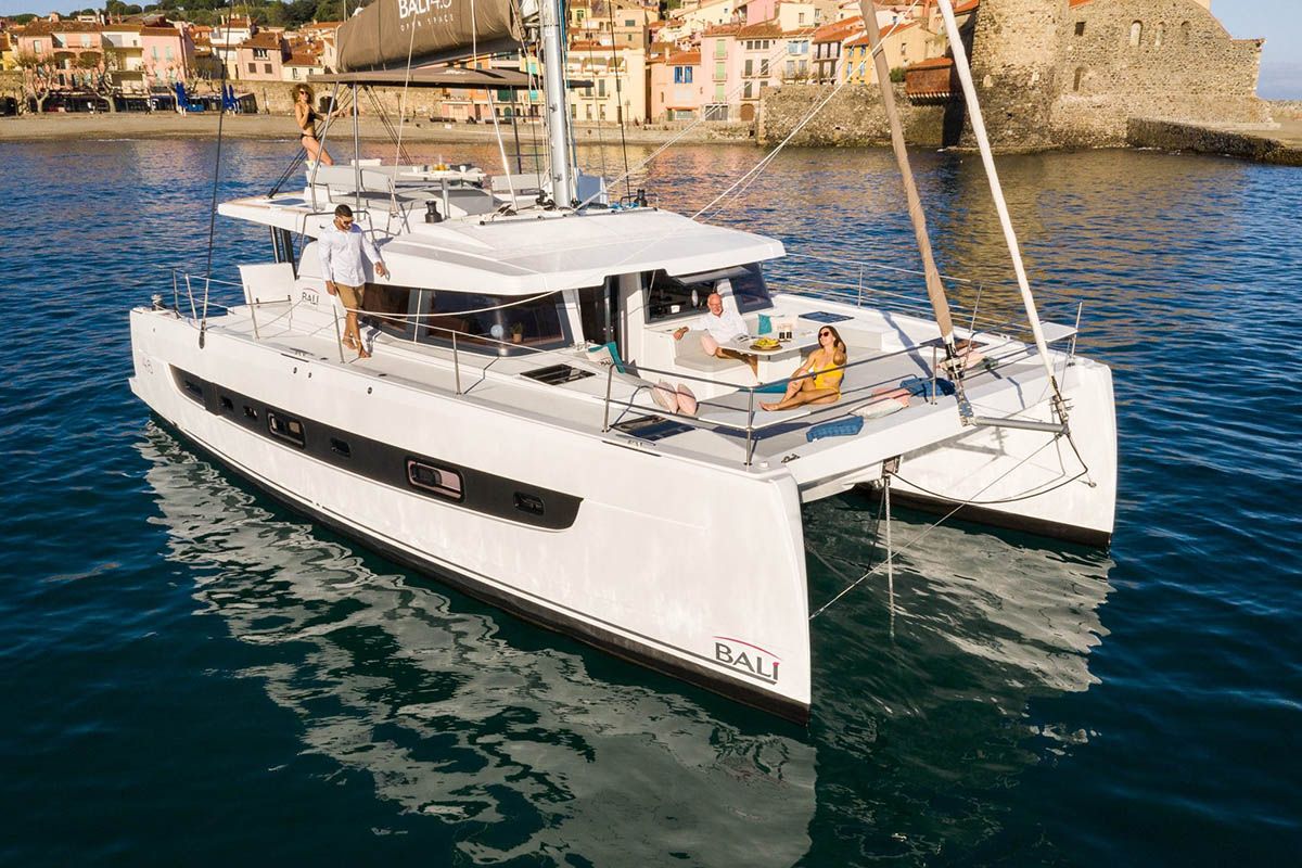 Ivan, a Bali 4.6 catamaran at Dubrovnik, Croatia