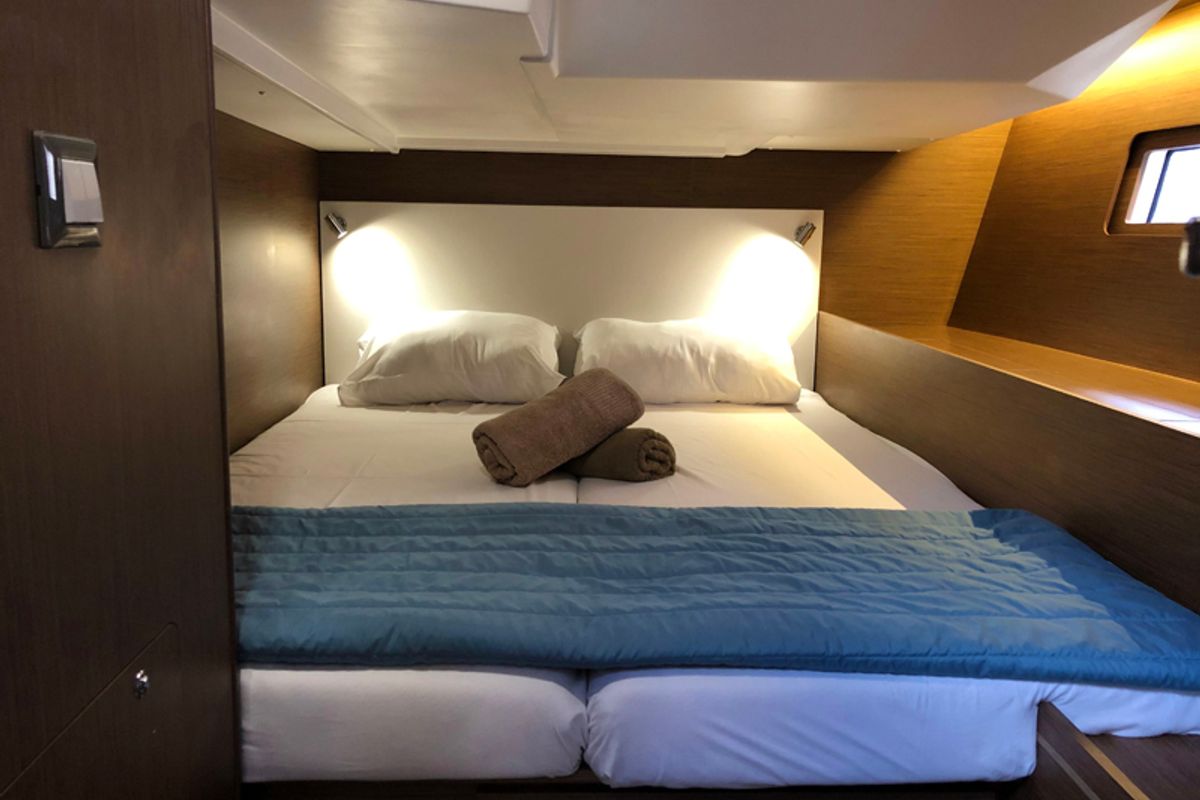 Cabin on Salt Water, a Beneteau Oceanis 51.1 sailboat at Athens, Greece