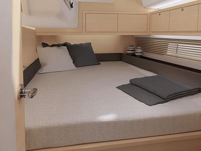 Cabin on Aruba, a Dufour 470 sailboat at Athens, Greece