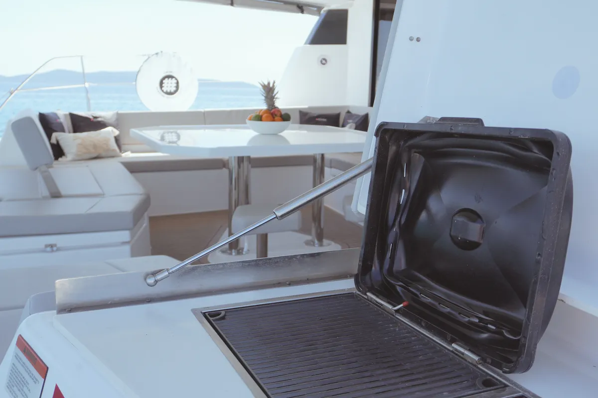 Sonea, a Leopard 50 catamaran at Općina Sukošan, Croatia