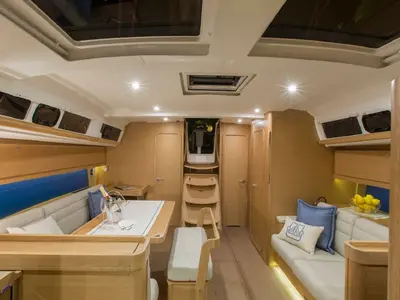 Fantasea, a Dufour 460 GL sailboat at Municipal Unit of Lefkada, Greece