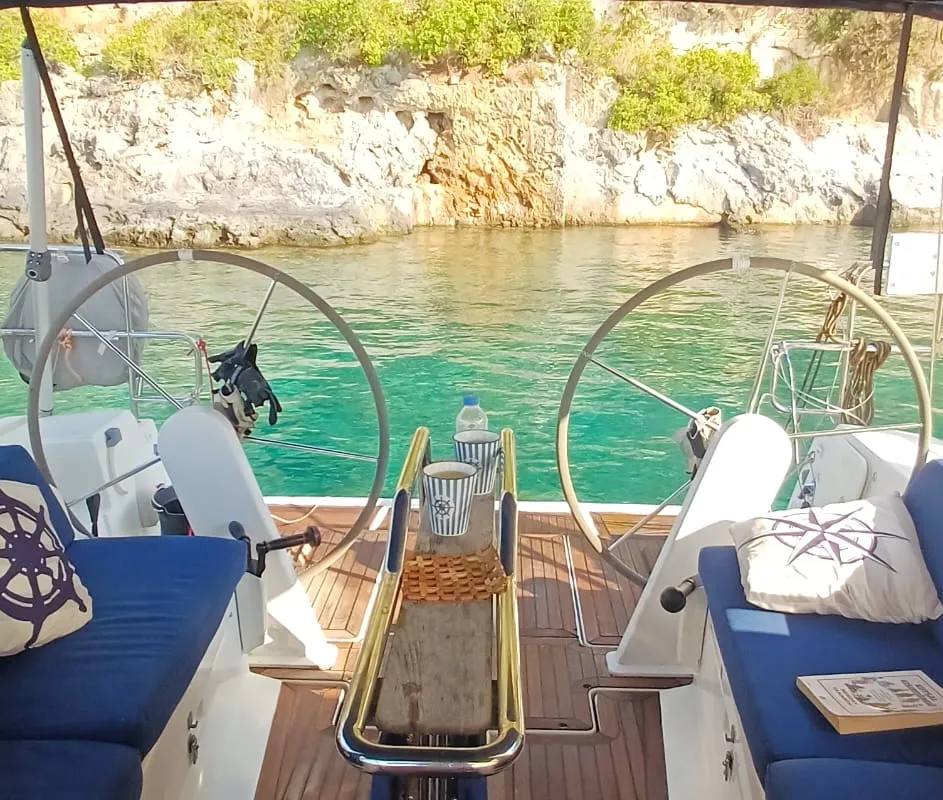 Taurus, a Hanse Yachts Hanse 445 sailboat at Fethiye, Turkey