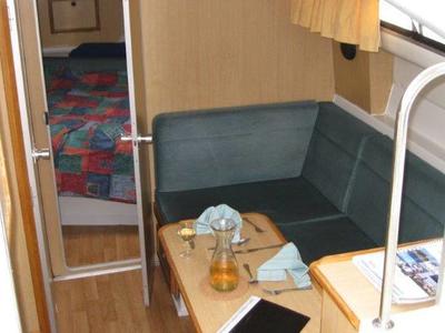 Salon of Capri WHS - Budget 1, a Cygnet Capri WHS motorboat at Laggan, United Kingdom