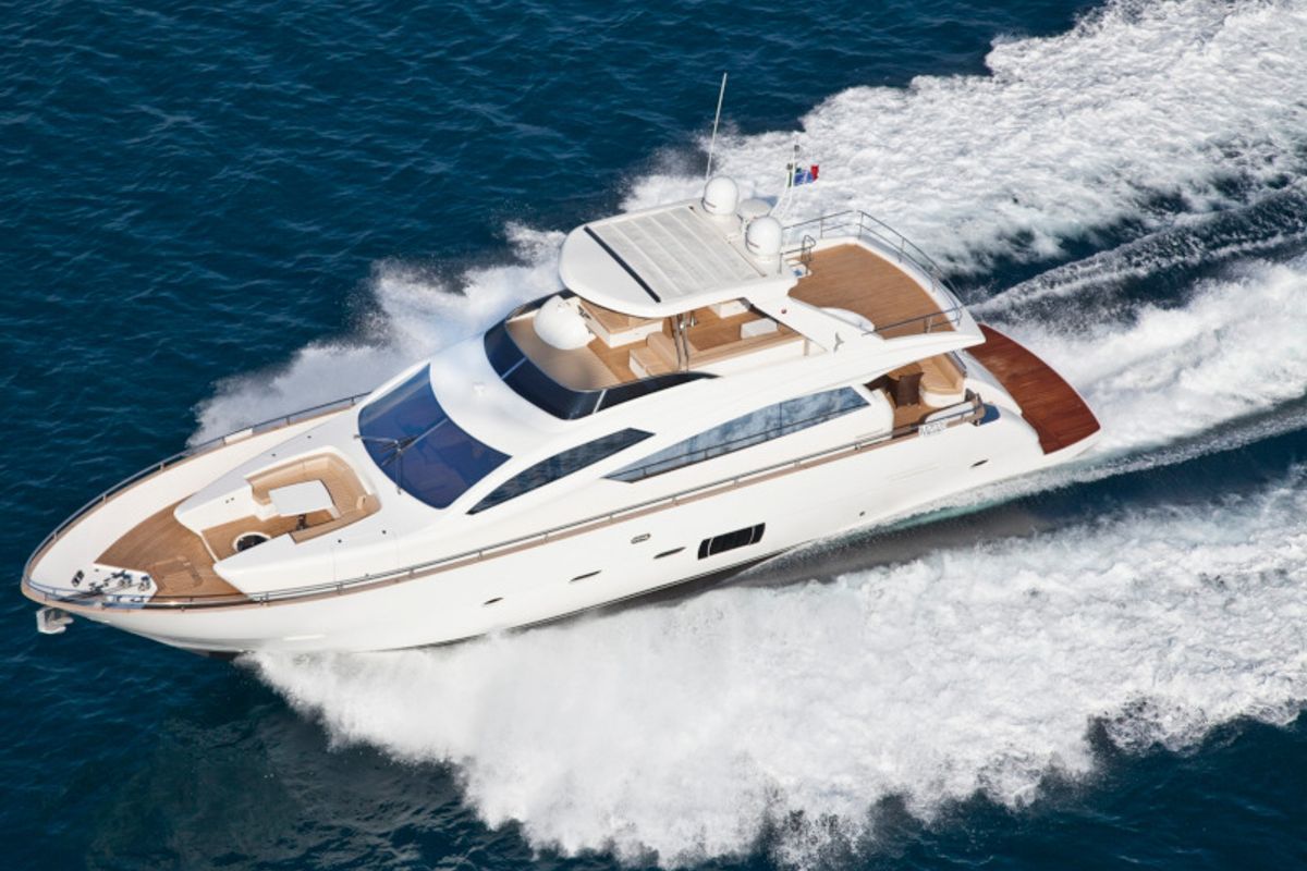 Exterior view of Premium +, a Abacus Marine Abacus 78 Fly yacht at Seget Donji, Croatia
