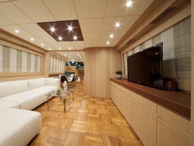 Salon of Premium +, a Abacus Marine Abacus 78 Fly yacht at Seget Donji, Croatia
