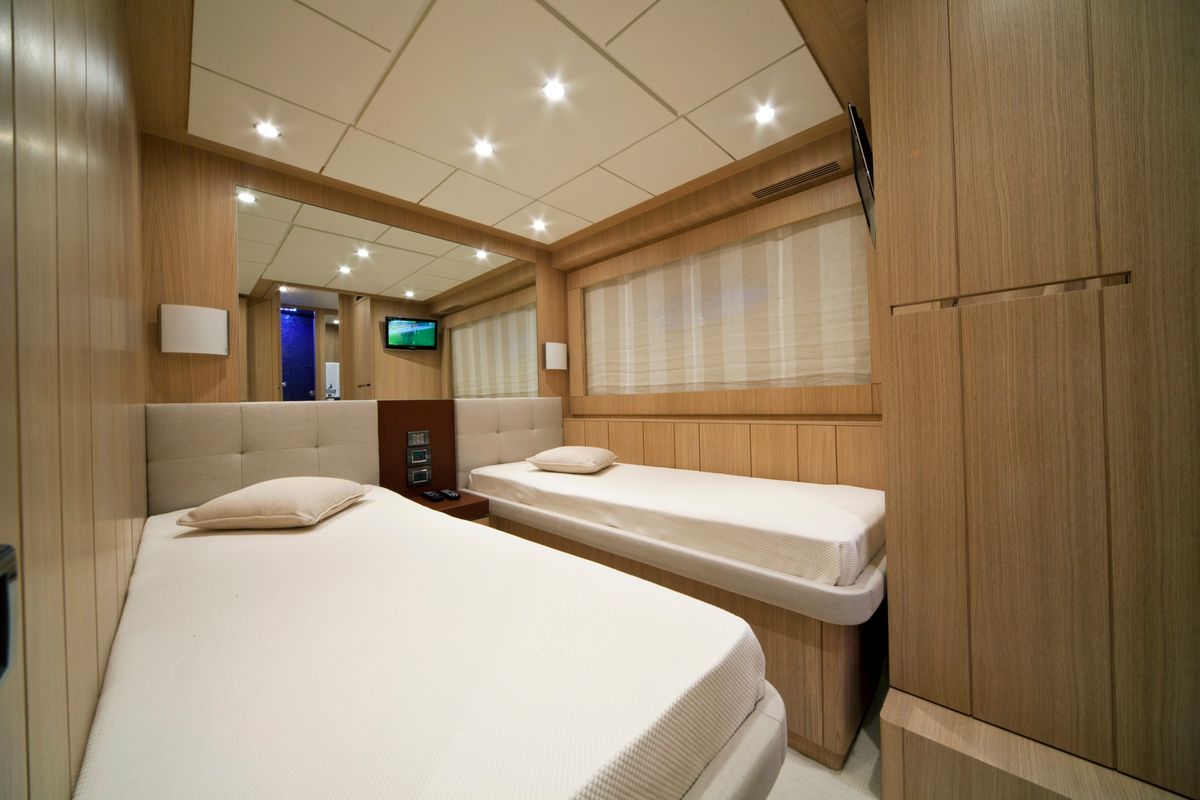 Cabin on Premium +, a Abacus Marine Abacus 78 Fly yacht at Seget Donji, Croatia