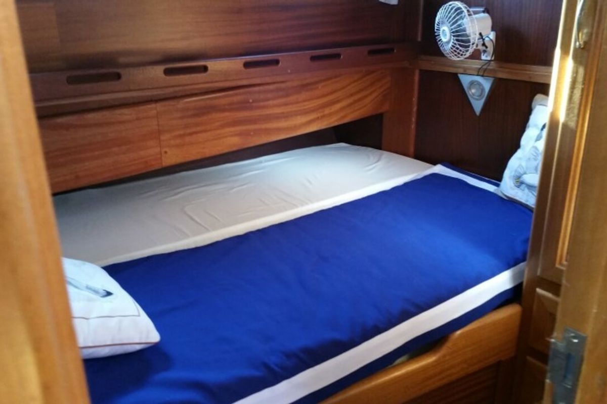 Cabin on Larus, a Custom Made Larus yacht at Pirovac, Croatia