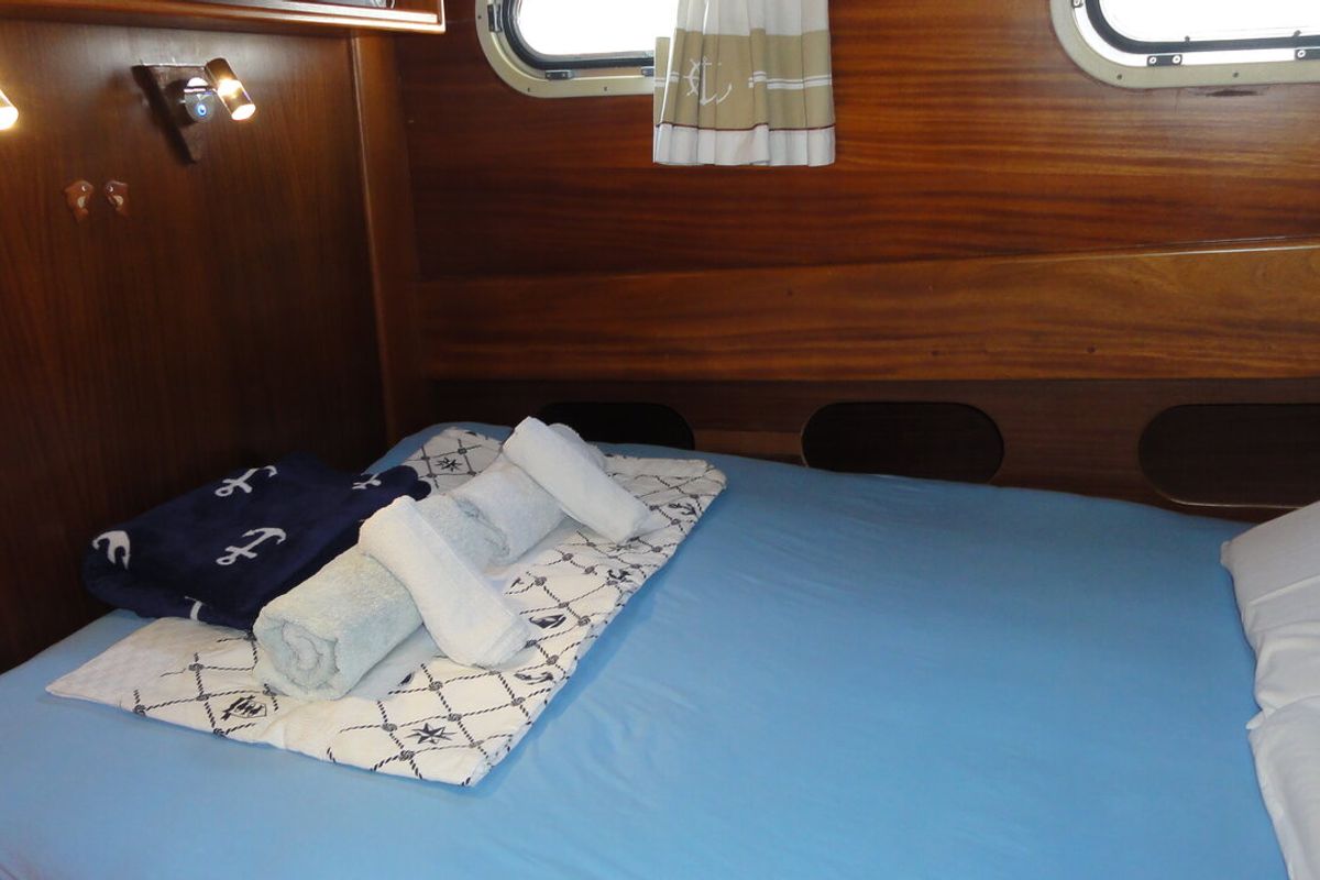 Cabin on Larus, a Custom Made Larus yacht at Pirovac, Croatia