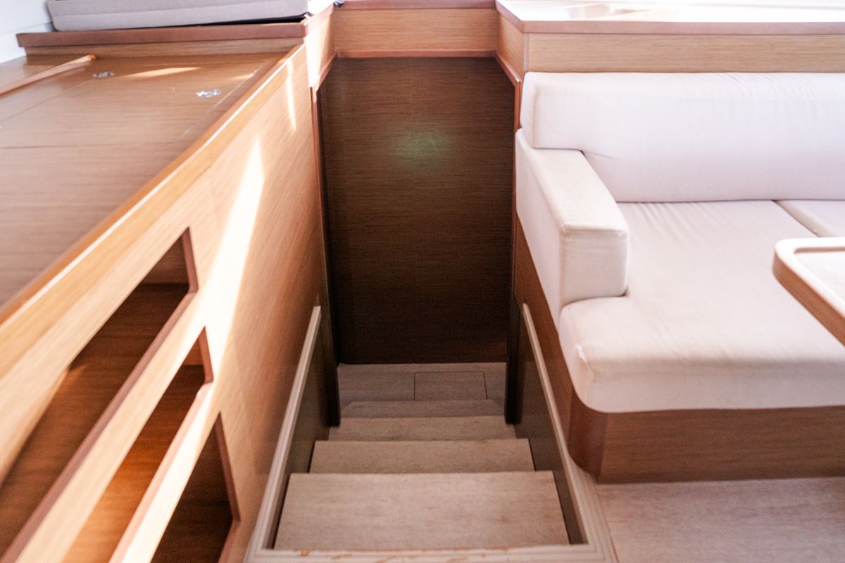 Gelsomino, a Lagoon 42 catamaran at Rosignano Solvay, Italy