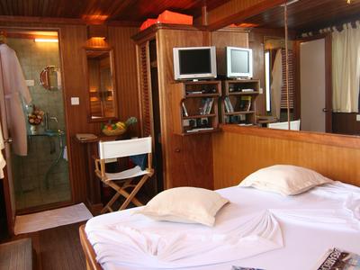Cabin on Stella 1, a Gulet Wooden motor yacht yacht at Malé, Maldives