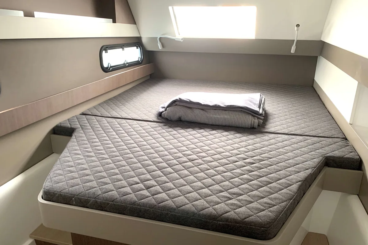 Cabin on Micha, a Bali 4.1 - 4 + 2 cab.* catamaran at Lavreotiki Municipal Unit, Greece