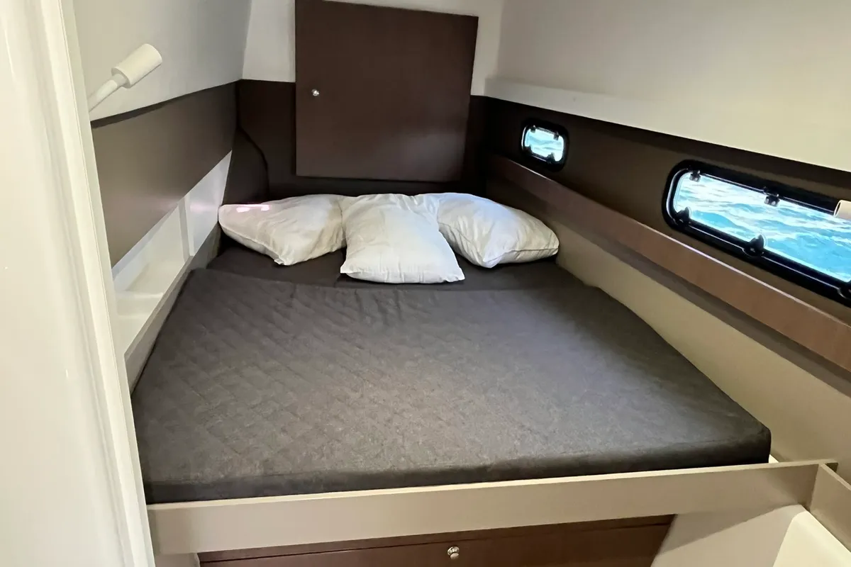 Cabin on Micha, a Bali 4.1 - 4 + 2 cab.* catamaran at Lavreotiki Municipal Unit, Greece
