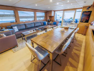 Salon of Grace, a Gulet Motoryacht yacht at Split, Croatia