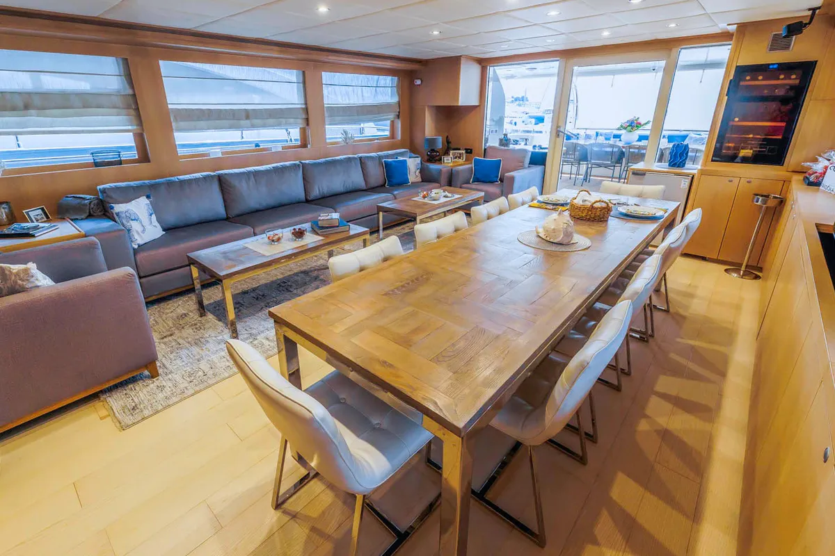 Salon of Grace, a Gulet Motoryacht yacht at Split, Croatia
