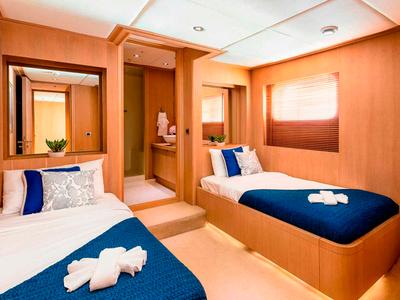Cabin on Grace, a Gulet Motoryacht yacht at Split, Croatia