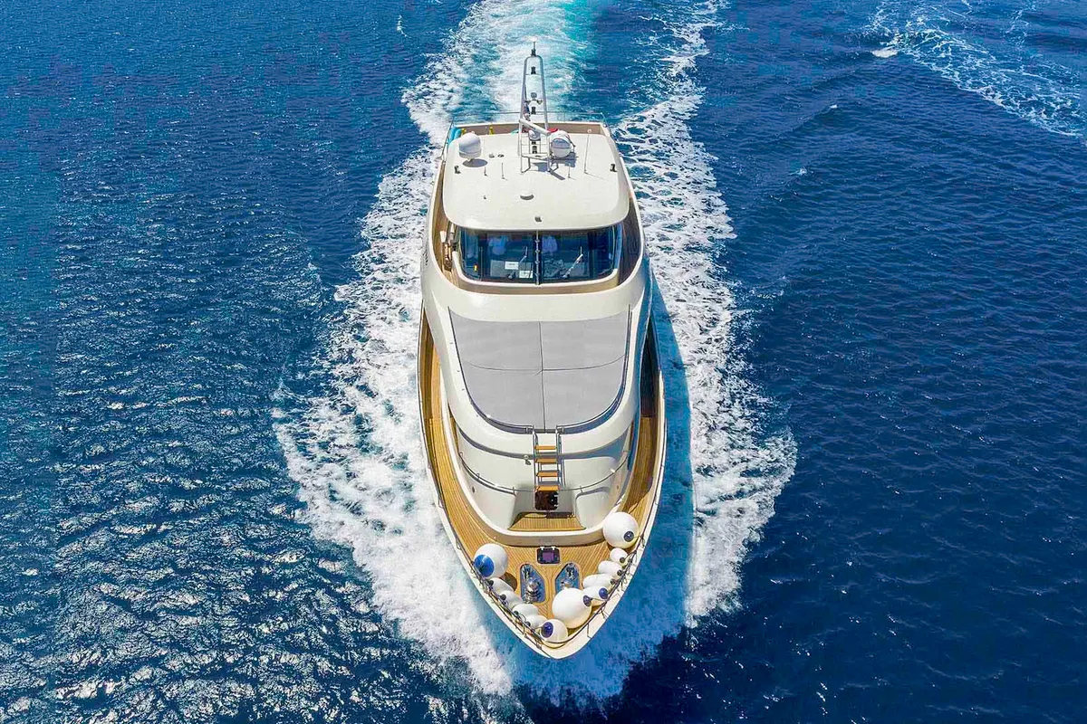Exterior view of Grace, a Gulet Motoryacht yacht at Split, Croatia