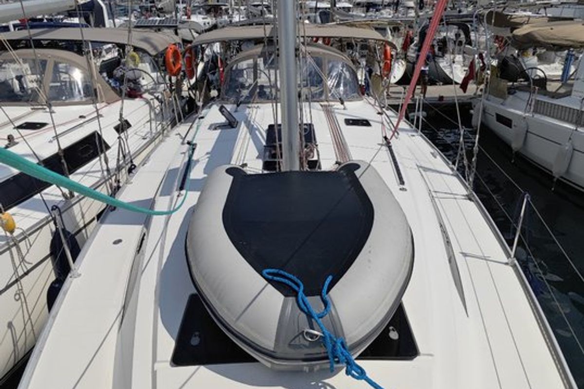 Simba, a Bavaria Cruiser 46 sailboat at Fethiye, Turkey