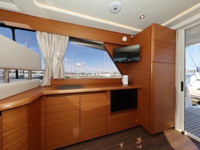 Salon of Vita Bella, a Greenline 39 yacht at Grad Biograd na Moru, Croatia