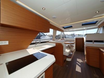Galley of Vita Bella, a Greenline 39 yacht at Grad Biograd na Moru, Croatia
