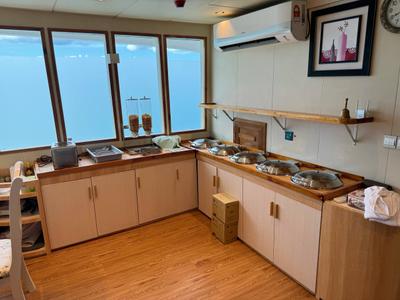 Galley of North Seven, a Gulet Motoryacht yacht at Malé, Maldives