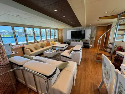 Salon of North Seven, a Gulet Motoryacht yacht at Malé, Maldives