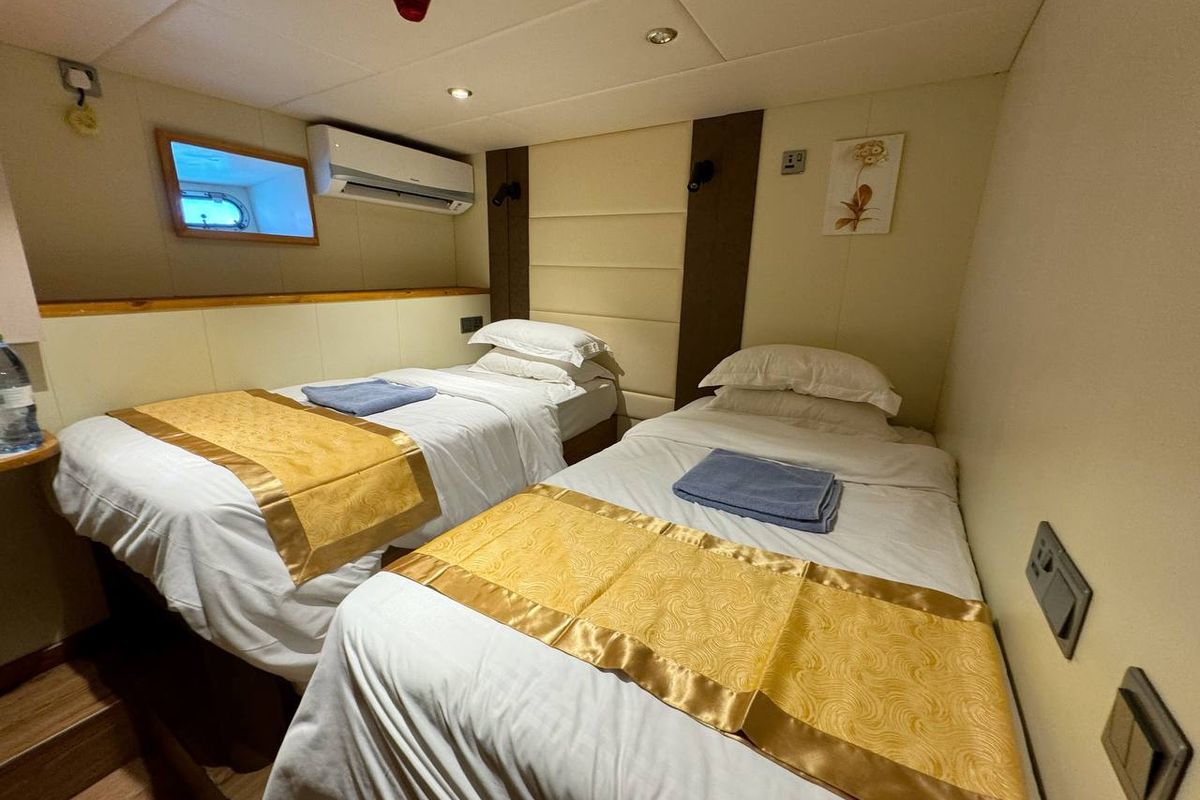 Cabin on North Seven, a Gulet Motoryacht yacht at Malé, Maldives