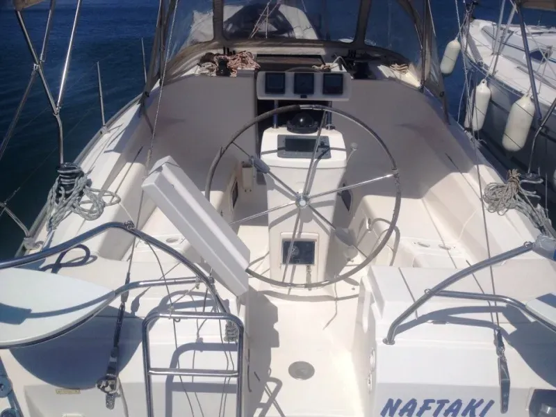 Naftaki, a sailboat at Preveza, Greece