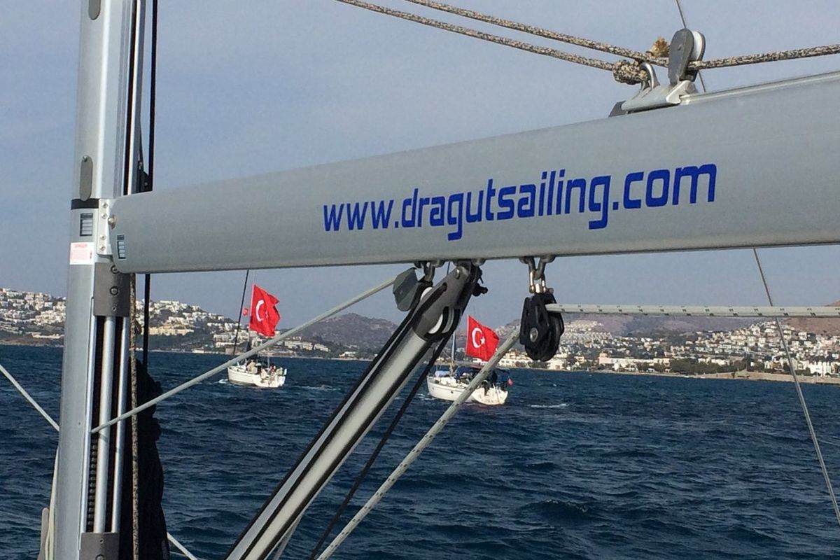 Dragut S, a Beneteau Oceanis 41.1 sailboat at Bodrum, Turkey
