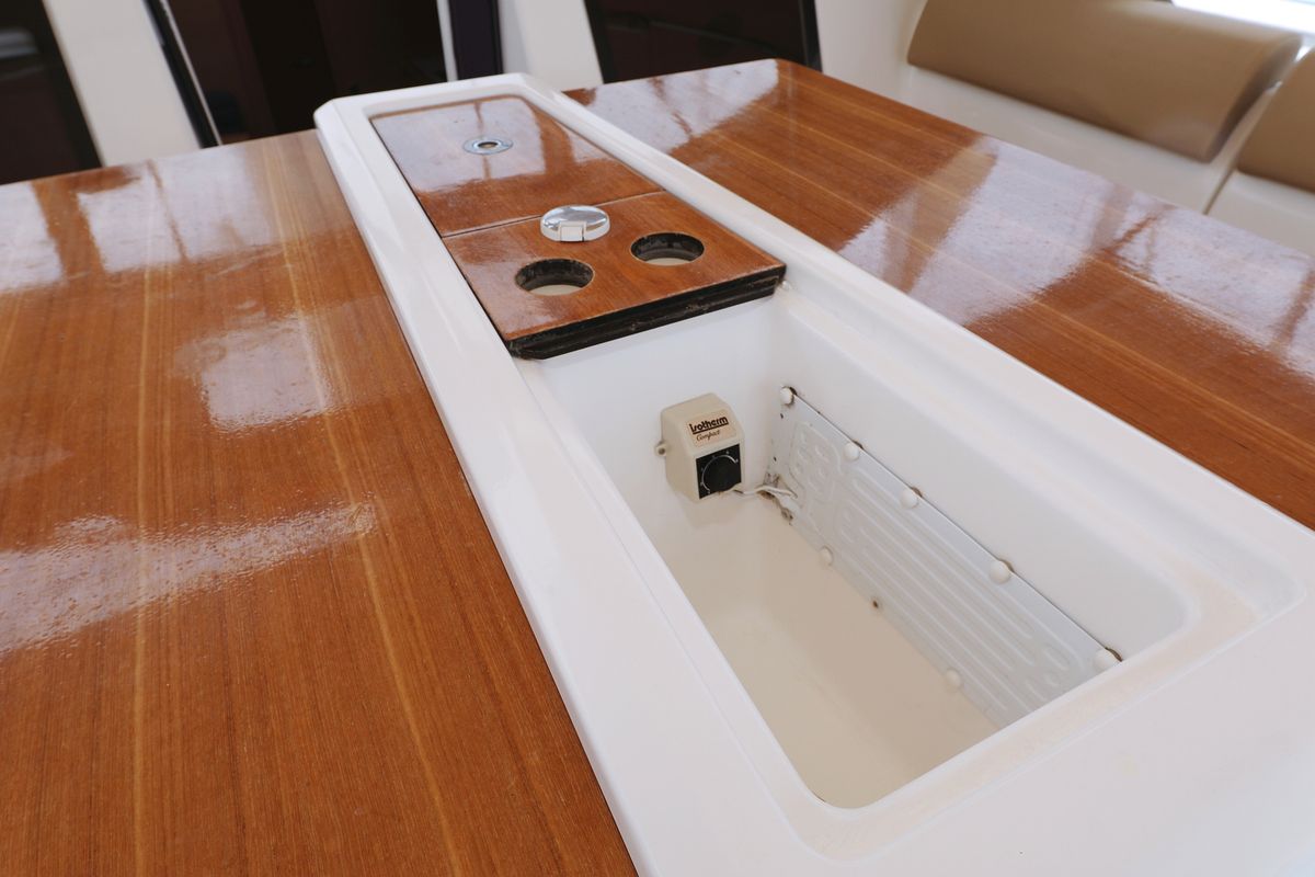 Deck of Chuck, a Dufour 460 GL sailboat at Grad Vodice, Croatia