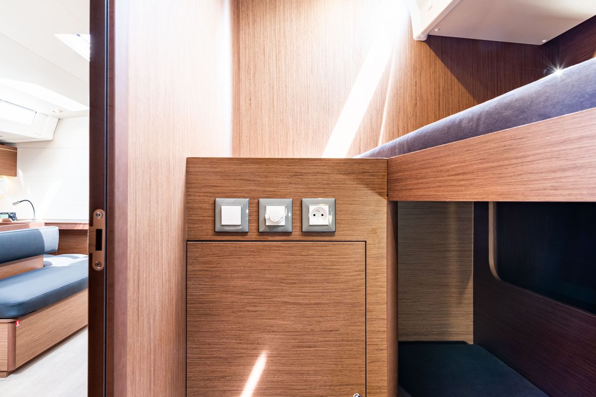 Cabin on Atman, a Beneteau Oceanis 51.1 sailboat at Municipal Unit of Lefkada, Greece