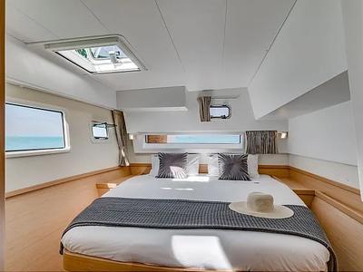 Cabin on Amfitrite, a Lagoon 42 catamaran at Grad Trogir, Croatia