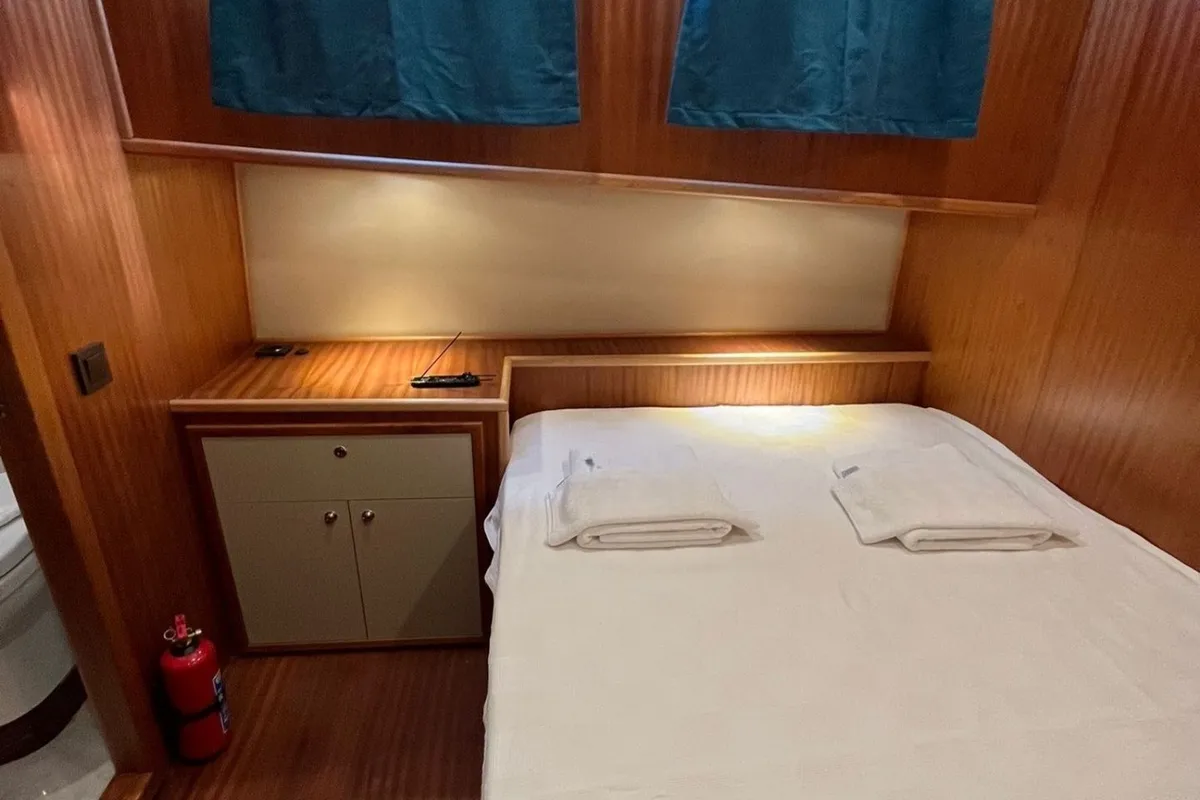 Cabin on Flores, a Gulet Gulet gulet at Fethiye, Turkey