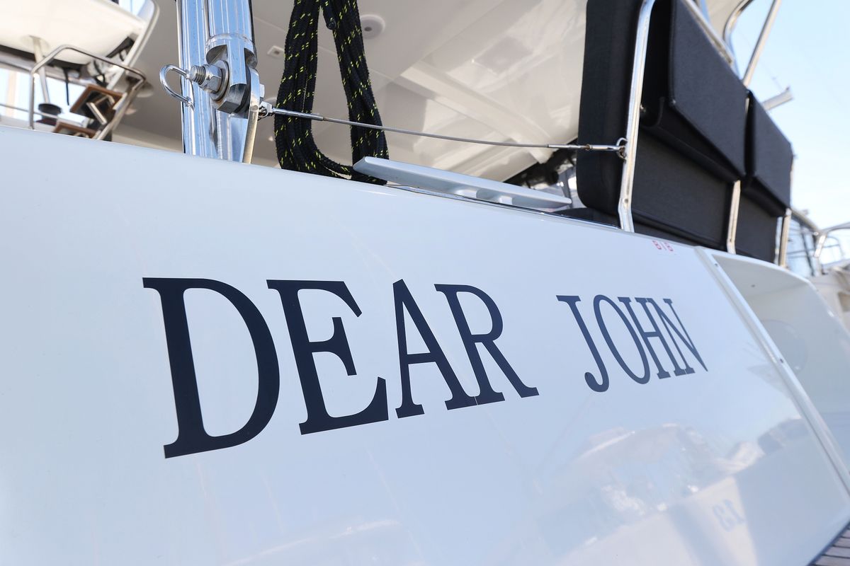 DEAR JOHN, a Lagoon 42 catamaran at Općina Sukošan, Croatia