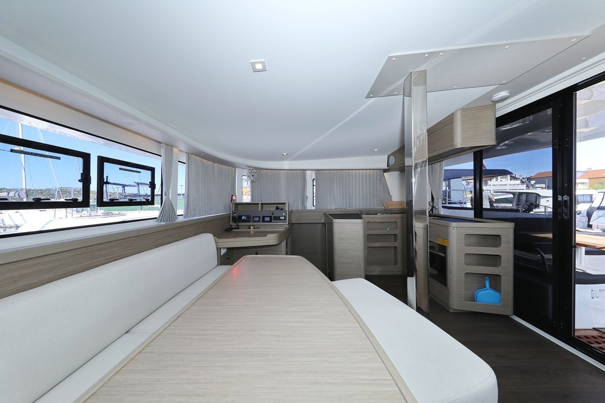 Salon of Sail la Vie, a Lagoon 42 catamaran at Pirovac, Croatia
