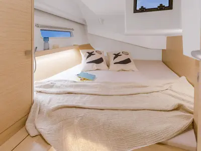 Cabin on Taja, a Hanse Yachts Hanse 410 sailboat at Pirovac, Croatia