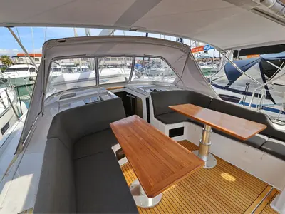 Taja, a Hanse Yachts Hanse 410 sailboat at Pirovac, Croatia