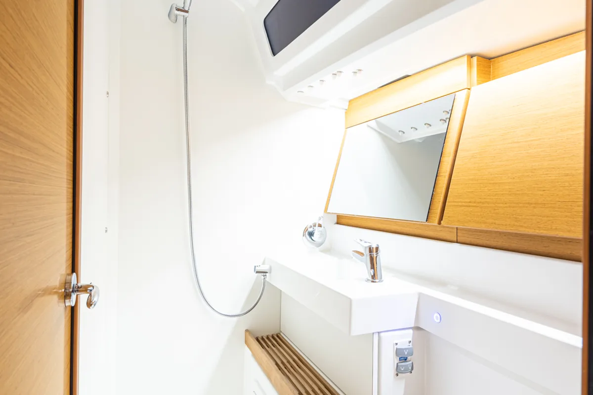 Head on Soulmates, a Jeanneau Sun Odyssey 440 sailboat at Lavreotiki Municipal Unit, Greece