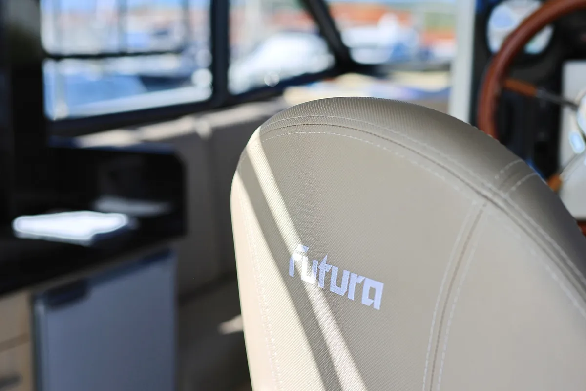 Batu, a Cobra Yachts Futura 40 Grand Horizon yacht at Grad Vodice, Croatia