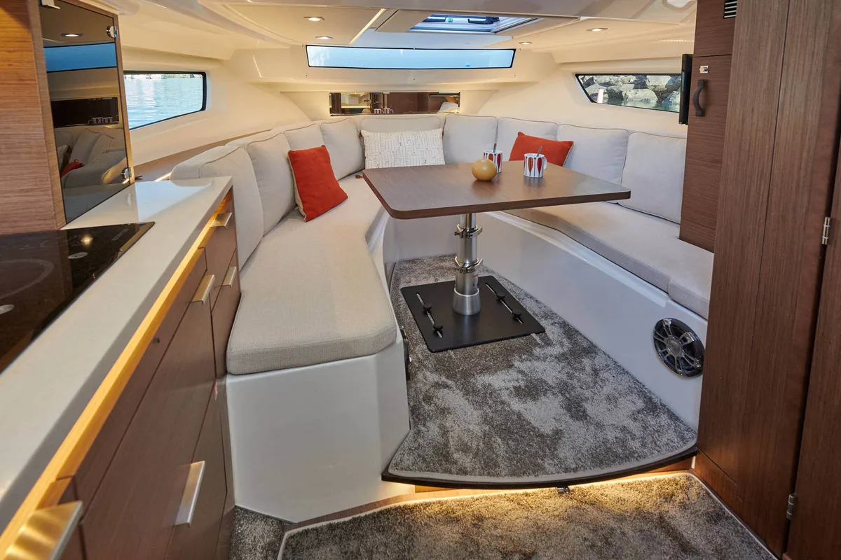 Salon of New York New York, a Jeanneau Cap Camarat 10.5 WA motorboat at Dubrovnik, Croatia