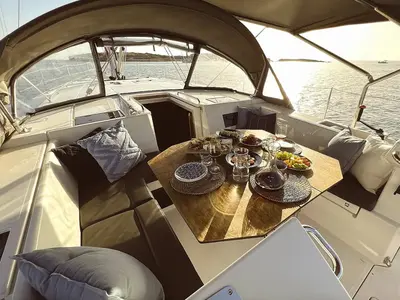 Super Puma, a Bavaria Bavaria C45 sailboat at Athens, Greece