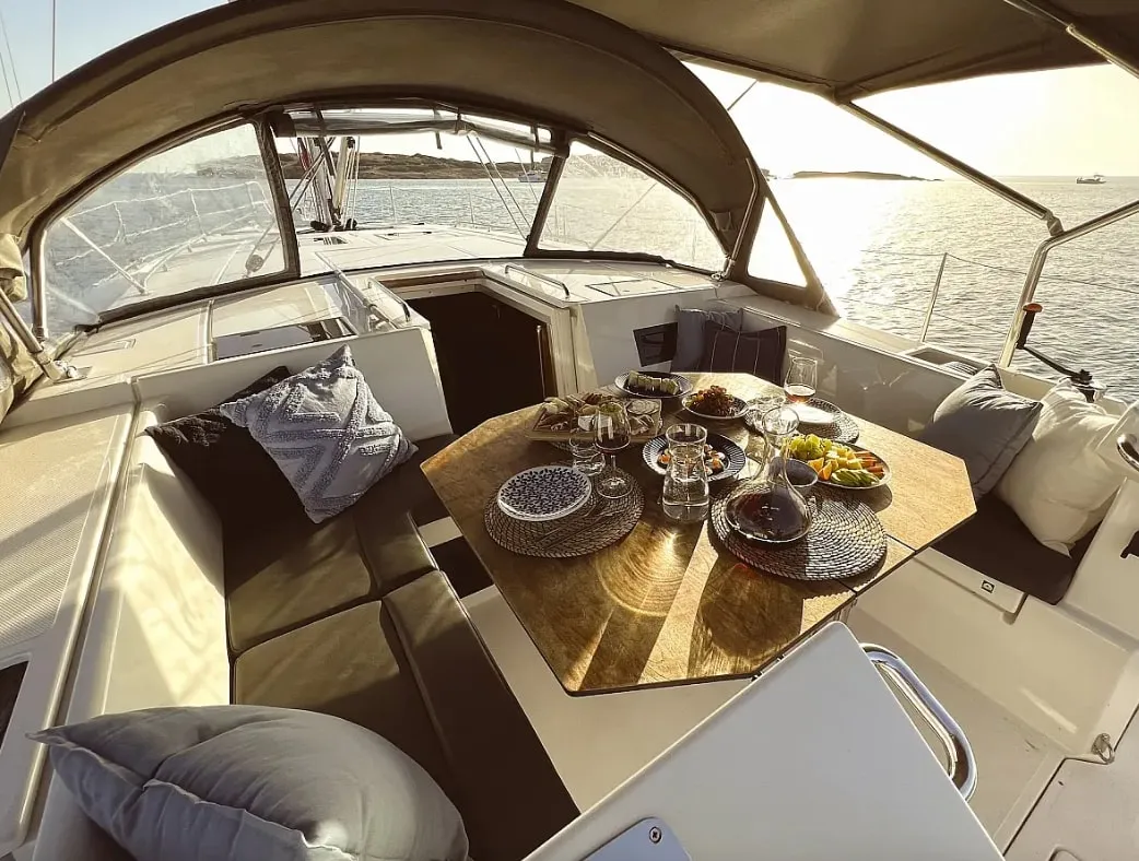 Super Puma, a Bavaria Bavaria C45 sailboat at Athens, Greece