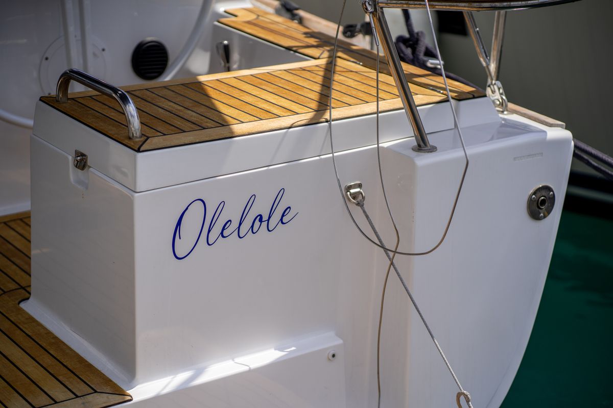 Olelole, a Elan Impression 40.1 sailboat at Grad Pula, Croatia