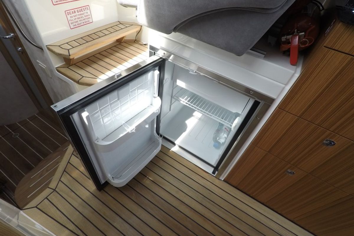 Galley of Malinkonija, a Marex 330 Scandinavia yacht at Grad Šibenik, Croatia