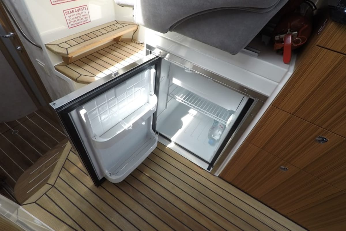 Galley of Malinkonija, a Marex 330 Scandinavia yacht at Grad Šibenik, Croatia