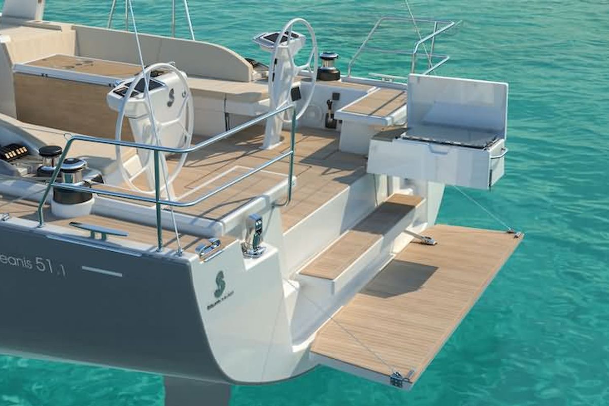Panthata, a Beneteau Oceanis 51.1 sailboat at Grad Šibenik, Croatia