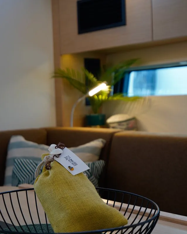 Salon of Janina, a Hanse Yachts Hanse 460 sailboat at Seget Donji, Croatia