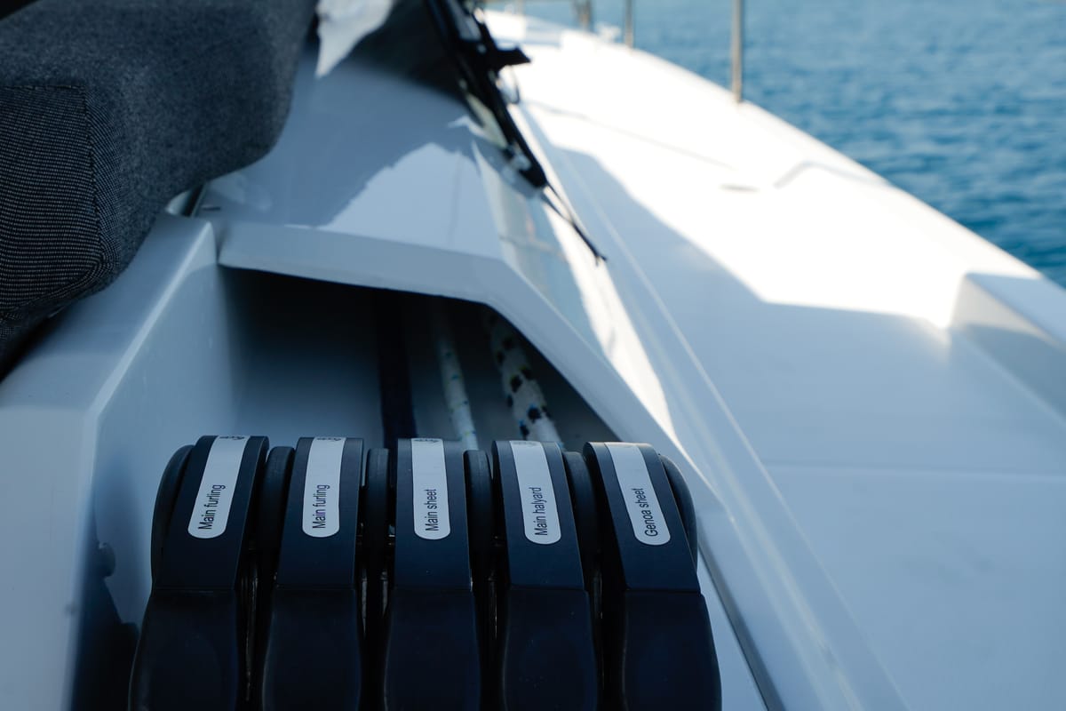 Janina, a Hanse Yachts Hanse 460 sailboat at Seget Donji, Croatia